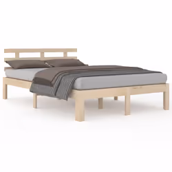 vidaXL Giroletto in Legno Massello 120x190 cm Small Double - Vista aggiuntiva 2