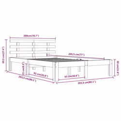 VidaXL 814776 rete a doghe - Vista aggiuntiva 8