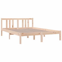 vidaXL Giroletto in Legno Massello 135x190 cm Double - Vista aggiuntiva 3
