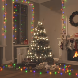 Create un'atmosfera rilassante e invitante con questa stringa di luci LED per Natale e ogni festività! Stringa di luci lunga: ...