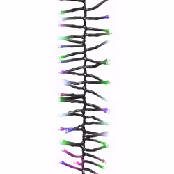 vidaXL Gruppo Stringa LED con 2000 LED Pastello Multicolore 17 m PVC - Vista aggiuntiva 3