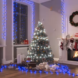 Create un'atmosfera rilassante e invitante con questa stringa compatta di luci LED per Natale e ogni festività! Stringa di lu ...