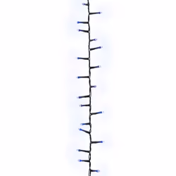 vidaXL Stringa LED Compatta con 3000 Luci LED Blu 65 m PVC - Vista aggiuntiva 3