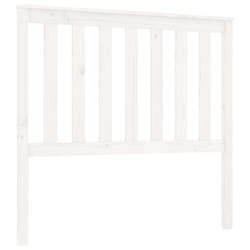 VidaXL 818506 testiera e pedana Bianco