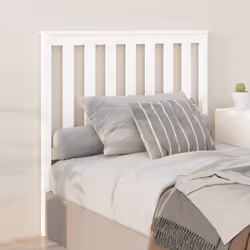 VidaXL 818506 testiera e pedana Bianco