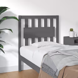 VidaXL 818547 testiera e pedana Grigio