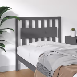 VidaXL 818552 testiera e pedana Grigio
