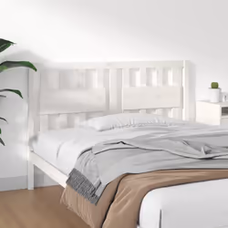 VidaXL 818576 testiera e pedana Bianco