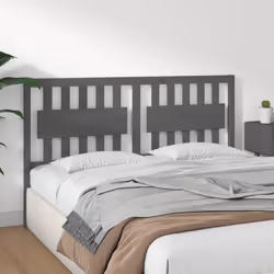VidaXL 818582 testiera e pedana Grigio - Vista aggiuntiva 4