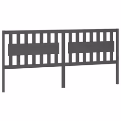 VidaXL 818592, Grigio, Legno di pino, 2055 mm, 100 cm, 40 mm