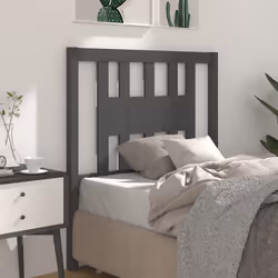 VidaXL 818657 testiera e pedana Grigio - Vista aggiuntiva 5