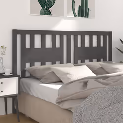 VidaXL 818667 testiera e pedana Grigio - Vista aggiuntiva 2
