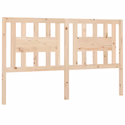 vidaXL Testiera per Letto 166x4x100 cm in Legno Massello di Pino - Vista aggiuntiva 2