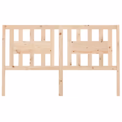 vidaXL Testiera per Letto 166x4x100 cm in Legno Massello di Pino - Vista aggiuntiva 3