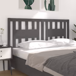 VidaXL 818687 testiera e pedana Grigio - Vista aggiuntiva 4