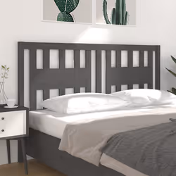 VidaXL 818692 testiera e pedana Grigio - Vista aggiuntiva 4