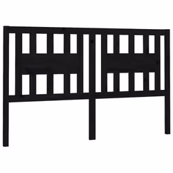 VidaXL 818694, Nero, Legno di pino, 2060 mm, 100 cm, 40 mm