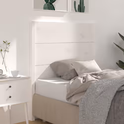 VidaXL 818696 testiera e pedana Bianco