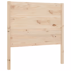 vidaXL Testiera per Letto 96x4x100 cm in Legno Massello di Pino - Vista aggiuntiva 2