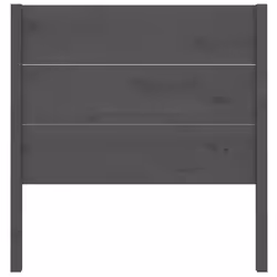 VidaXL 818702 testiera e pedana Grigio - Vista aggiuntiva 4