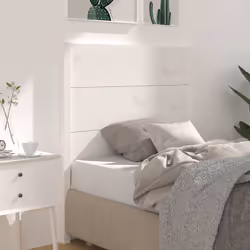 VidaXL 818706 testiera e pedana Bianco