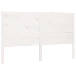 VidaXL 818711 testiera e pedana Bianco