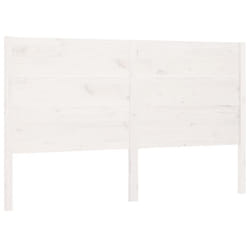 VidaXL 818716 testiera e pedana Bianco