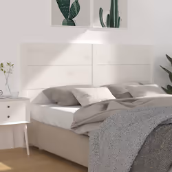 VidaXL 818716 testiera e pedana Bianco