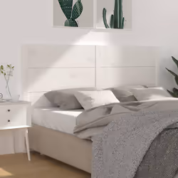 VidaXL 818726 testiera e pedana Bianco