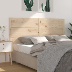 vidaXL Testiera per Letto 206x4x100 cm in Legno Massello di Pino