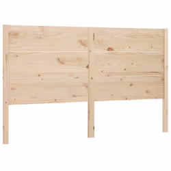 vidaXL Testiera per Letto 206x4x100 cm in Legno Massello di Pino - Vista aggiuntiva 2