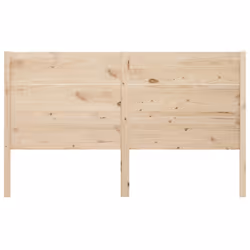 vidaXL Testiera per Letto 206x4x100 cm in Legno Massello di Pino - Vista aggiuntiva 3