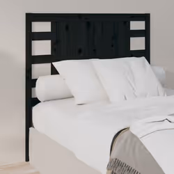 VidaXL 818749 testiera e pedana Nero