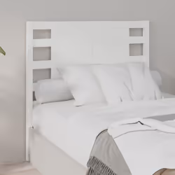 VidaXL 818756 testiera e pedana Bianco