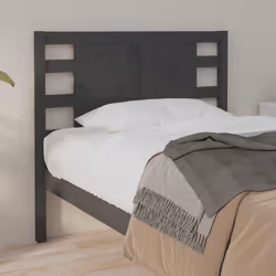 VidaXL 818757 testiera e pedana Grigio - Vista aggiuntiva 4