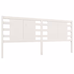 VidaXL 818781, Bianco, Legno di pino, 1660 mm, 100 cm, 40 mm