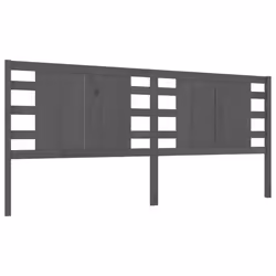 VidaXL 818782, Grigio, Legno di pino, 1660 mm, 100 cm, 40 mm