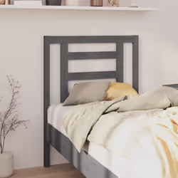 VidaXL 818797 testiera e pedana Grigio