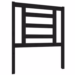 VidaXL 818799, Nero, Legno di pino, 810 mm, 100 cm, 40 mm