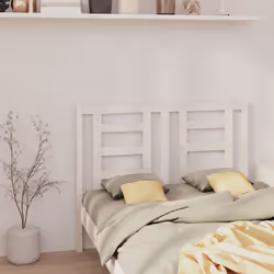 VidaXL 818811 testiera e pedana Bianco