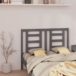VidaXL 818812 testiera e pedana Grigio