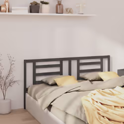 VidaXL 818827 testiera e pedana Grigio
