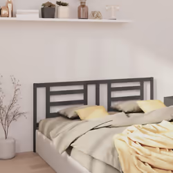VidaXL 818842 testiera e pedana Grigio
