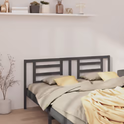 VidaXL 818842 testiera e pedana Grigio - Vista aggiuntiva 4