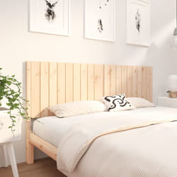 vidaXL Testiera per Letto 185,5x4x100 cm in Legno Massello di Pino
