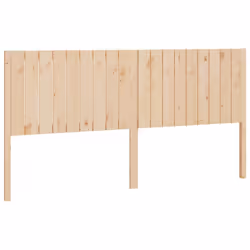 vidaXL Testiera per Letto 185,5x4x100 cm in Legno Massello di Pino - Vista aggiuntiva 2