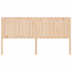 vidaXL Testiera per Letto 185,5x4x100 cm in Legno Massello di Pino - Vista aggiuntiva 3