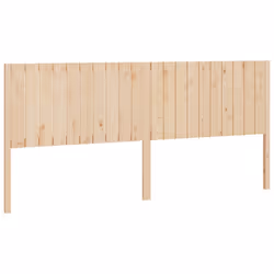 vidaXL Testiera per Letto 205,5x4x100 cm in Legno Massello di Pino - Vista aggiuntiva 2