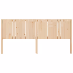 vidaXL Testiera per Letto 205,5x4x100 cm in Legno Massello di Pino - Vista aggiuntiva 3
