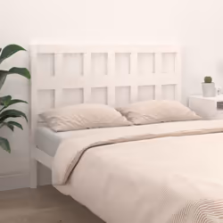 VidaXL 818936 testiera e pedana Bianco